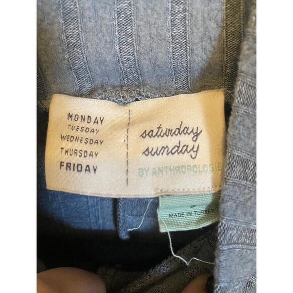 Saturday Sunday Anthropology Sweater Shirt. Sz.S - Picture 3 of 4